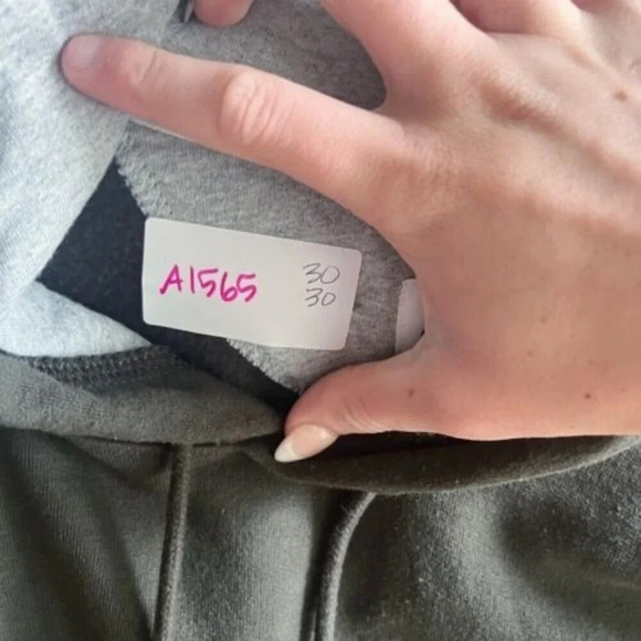 Champion Mens Gray Hoodie 2XL Powerblend Logo Army Camouflage Fleece - Picture 6 of 10